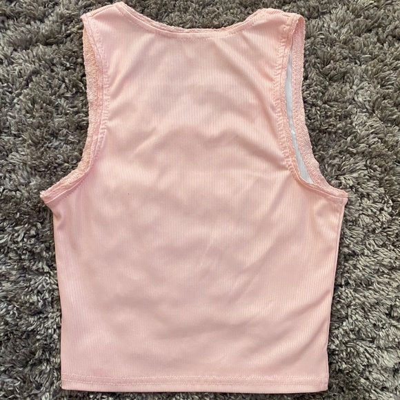 Tunnel Vision Pink Fairy Tank Top - Picture 2 of 3